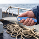Sea Lion folding knife in hand