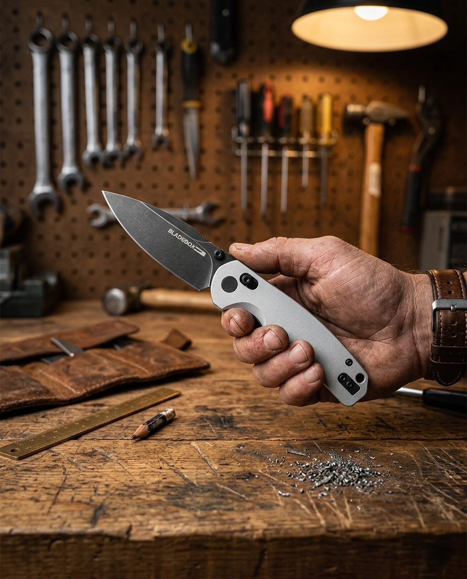 BladeBox Lone Wolf in a workshop